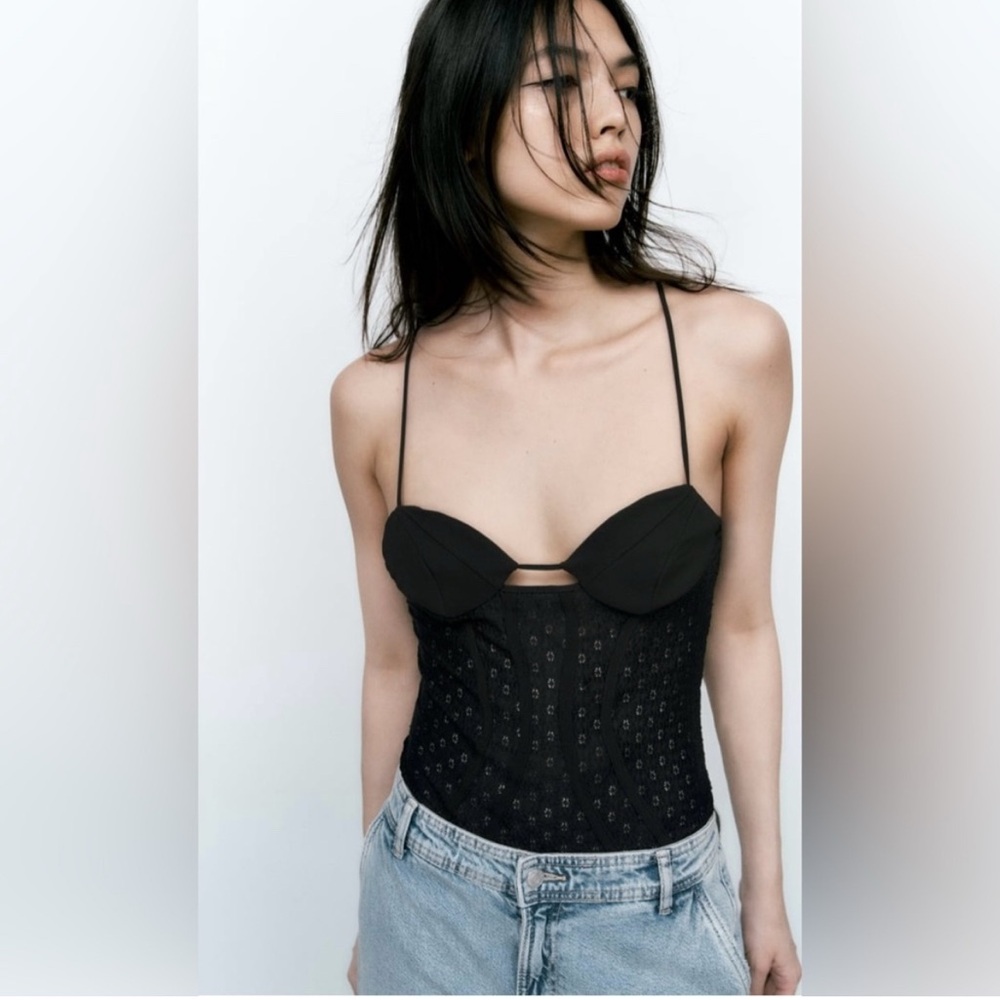 Zara lace bodysuit